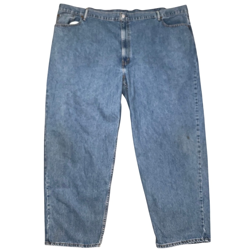 Levi's 560 Jeans Mens 54x32 Blue Comfort Fit Taper Leg Baggy Denim Streetwear